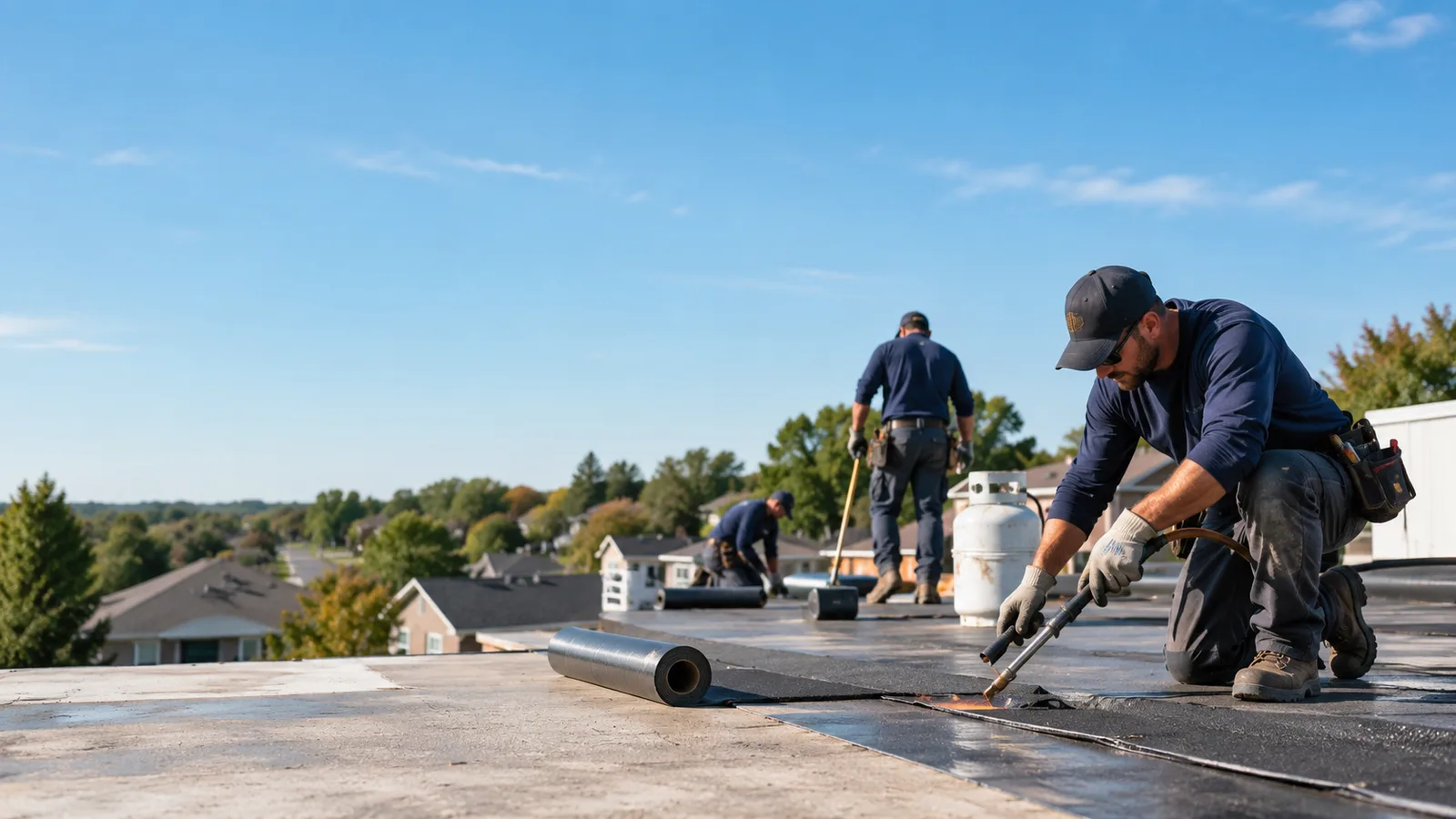 Flat Roof Leak Repair providers in Morris, OK